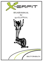 x-erfit 550 ELLIPTICAL Manual preview