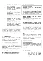 Preview for 3 page of X-Fan CD43019V12BLHWE Operating Manual