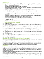 Preview for 12 page of X-lite 21699700 Safety And Instructions For Use