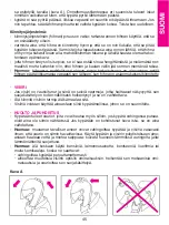 Предварительный просмотр 45 страницы X-lite X-1002 Safety And Instructions For Use