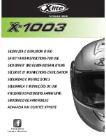 Preview for 1 page of X-lite X-1003 Safety And Instructions For Use