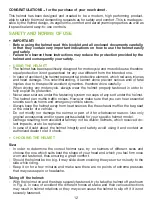 Preview for 12 page of X-lite X-402 T Safety And Instructions For Use