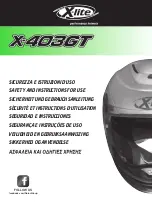 X-lite X-403GT Safety And Instructions For Use preview