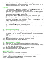 Preview for 23 page of X-lite X-403GT Safety And Instructions For Use