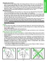 Предварительный просмотр 27 страницы X-lite X-403GT Safety And Instructions For Use