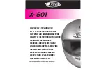 Preview for 1 page of X-lite X-601 Safety And Instructions For Use