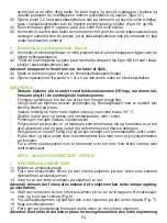 Preview for 54 page of X-lite X-602 Safety And Instructions For Use