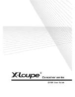 X-Loupe Conceiver series C101 User Manual preview