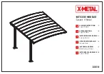 X-METAL 33510 Assembly Instructions Manual preview