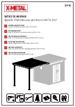 Preview for 1 page of X-METAL 37910 Assembly Instructions Manual