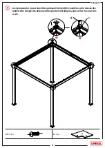 Preview for 11 page of X-METAL CCP Pergola 3x3m Assembly Instructions Manual