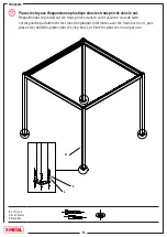 Preview for 14 page of X-METAL CCP Pergola 3x3m Assembly Instructions Manual