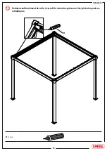 Preview for 15 page of X-METAL CCP Pergola 3x3m Assembly Instructions Manual