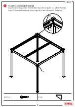 Preview for 43 page of X-METAL CCP Pergola 3x3m Assembly Instructions Manual