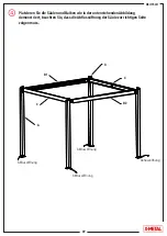 Preview for 49 page of X-METAL CCP Pergola 3x3m Assembly Instructions Manual