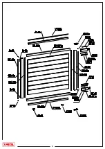 Предварительный просмотр 4 страницы X-METAL GARDE 16557 Assembly Instructions Manual