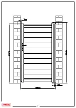 Предварительный просмотр 2 страницы X-METAL GARDE Assembly Instructions Manual