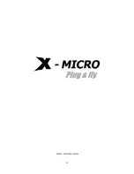 Preview for 23 page of X-Micro Digital MP3 Player User Manual