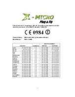 Предварительный просмотр 2 страницы X-Micro WLAN 11g Quick Start Manual