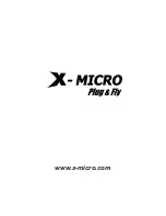 Preview for 35 page of X-Micro XBT-PACX User Manual