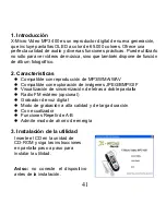 Preview for 42 page of X-Micro XMP3-R1G User Manual