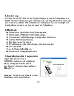 Preview for 14 page of X-Micro XMP3-R256 User Manual