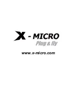 Preview for 59 page of X-Micro XMP3A-F1G Quick Start Manual