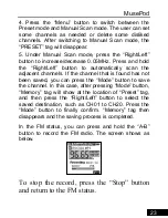 Preview for 25 page of X-Micro XMP3E-20F User Manual