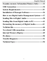 Preview for 5 page of X-Micro XMP3L User Manual