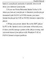 Preview for 9 page of X-Micro XMP3L User Manual