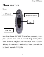 Preview for 10 page of X-Micro XMP3L User Manual