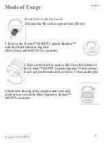 Preview for 8 page of X-mini HAPPY Capsule Speaker Instruction Manual