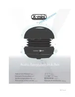 X-mini II Capsule speaker Instruction Manual предпросмотр