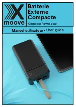 Preview for 1 page of X-Moove Travel 30 000 User Manual