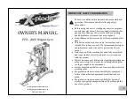 Preview for 1 page of X-plode PFX-2000 Owner'S Manual