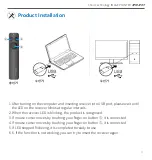 Предварительный просмотр 4 страницы x-pointer IMAGE POINTER XPM170Y Manual