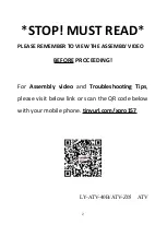 Предварительный просмотр 3 страницы X-PRO LY-ATV-40B User Manual