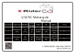 Preview for 1 page of X-RIDER CX3-II Series Manual