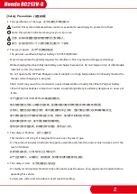 Preview for 3 page of X-RIDER Honda RC213V-S Manual