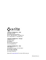 Preview for 94 page of X-Rite 962 Operator'S Manual