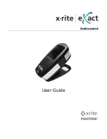 Предварительный просмотр 1 страницы X-Rite eXact User Manual