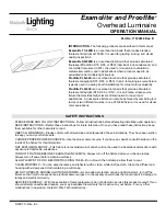 X-Rite Examolite SD-840B Operation Manual preview