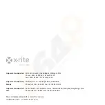 Preview for 38 page of X-Rite i1 Display Pro Quick Start Manual