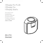 Preview for 1 page of X-Rite i1Display Pro Plus Quick Start Manual