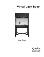 X-Rite Pantone Virtual Light Booth User Manual preview