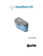 X-Rite RapidMatch GO User Manual preview