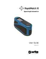 Preview for 1 page of X-Rite RapidMatch XI User Manual