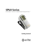 X-Rite SP60 Series Getting Started preview