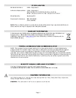 Preview for 2 page of X-Rite SpectraLight III Operation Manual