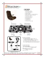 Preview for 2 page of X Rocker 5173501 Manual